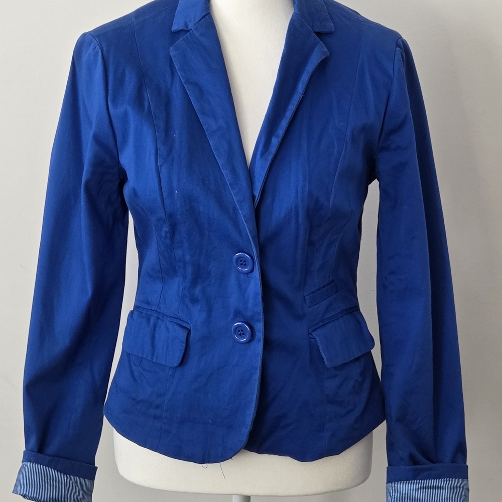 Cobalt Blue Tailored Women's Blazer